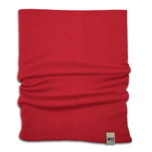 Midweight Wool Neck Gaiter - 100% Merino Wool