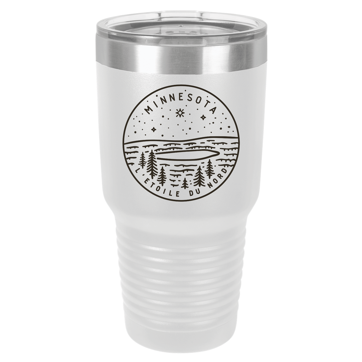 Minnesota Circle Design | Polar Camel Tumbler
