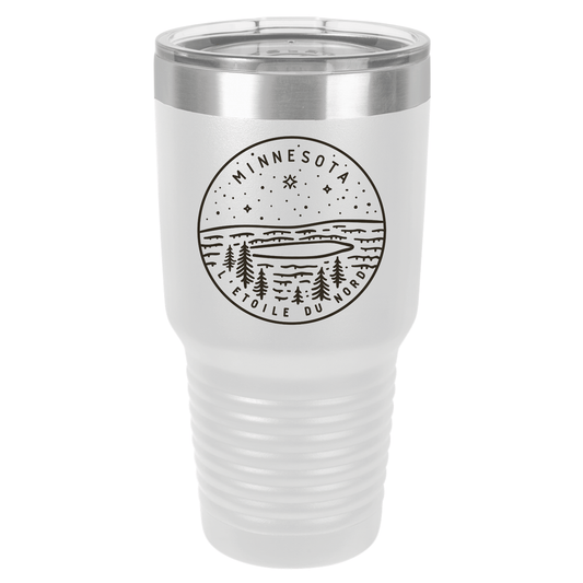 Minnesota Circle Design | Polar Camel Tumbler