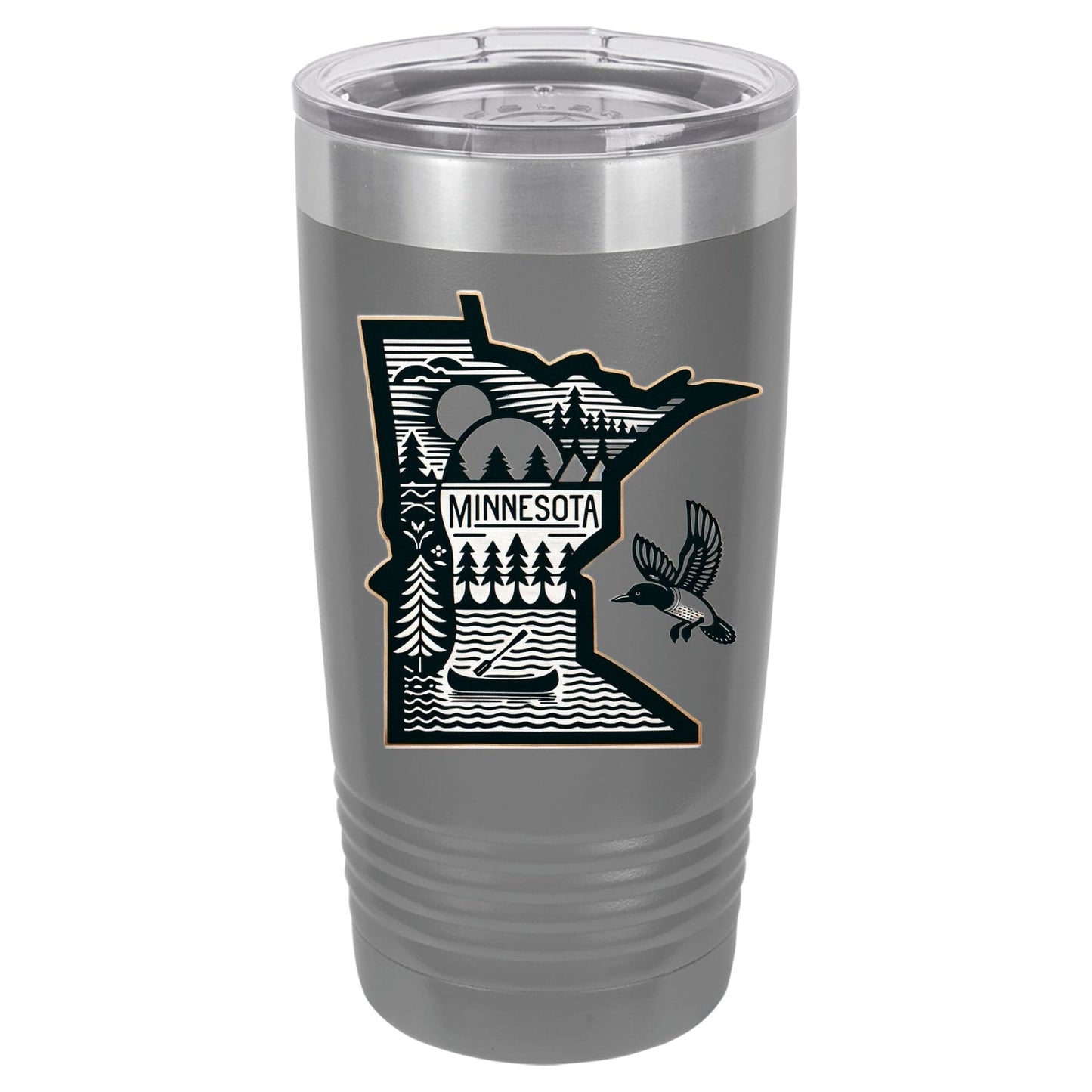 Minnesota Black & White | Polar Camel Tumbler
