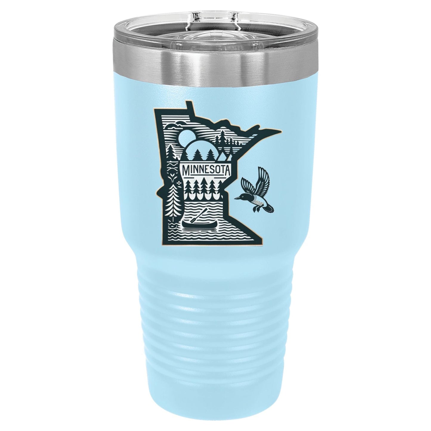 Minnesota Black & White | Polar Camel Tumbler
