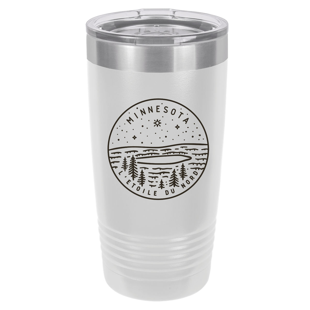 Minnesota Circle Design | Polar Camel Tumbler