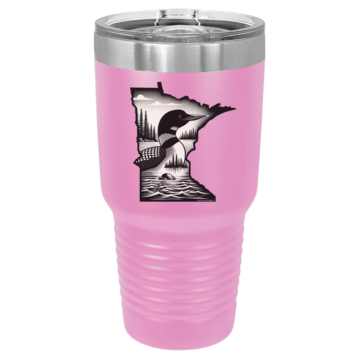 Minnesota Loon Logo | Polar Camel Tumbler