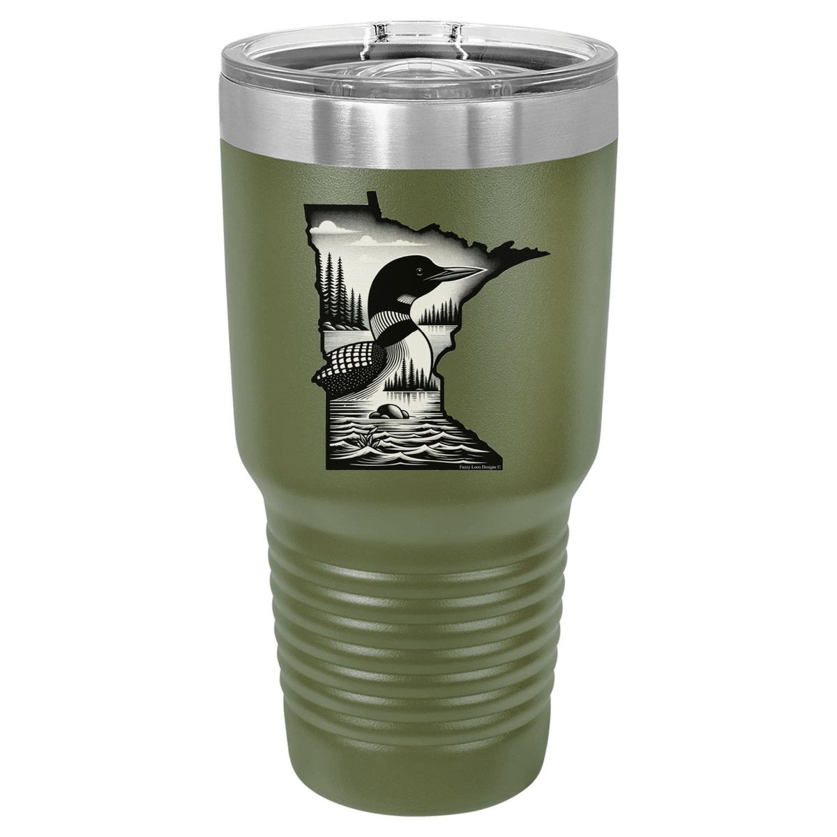 Minnesota Loon Logo | Polar Camel Tumbler