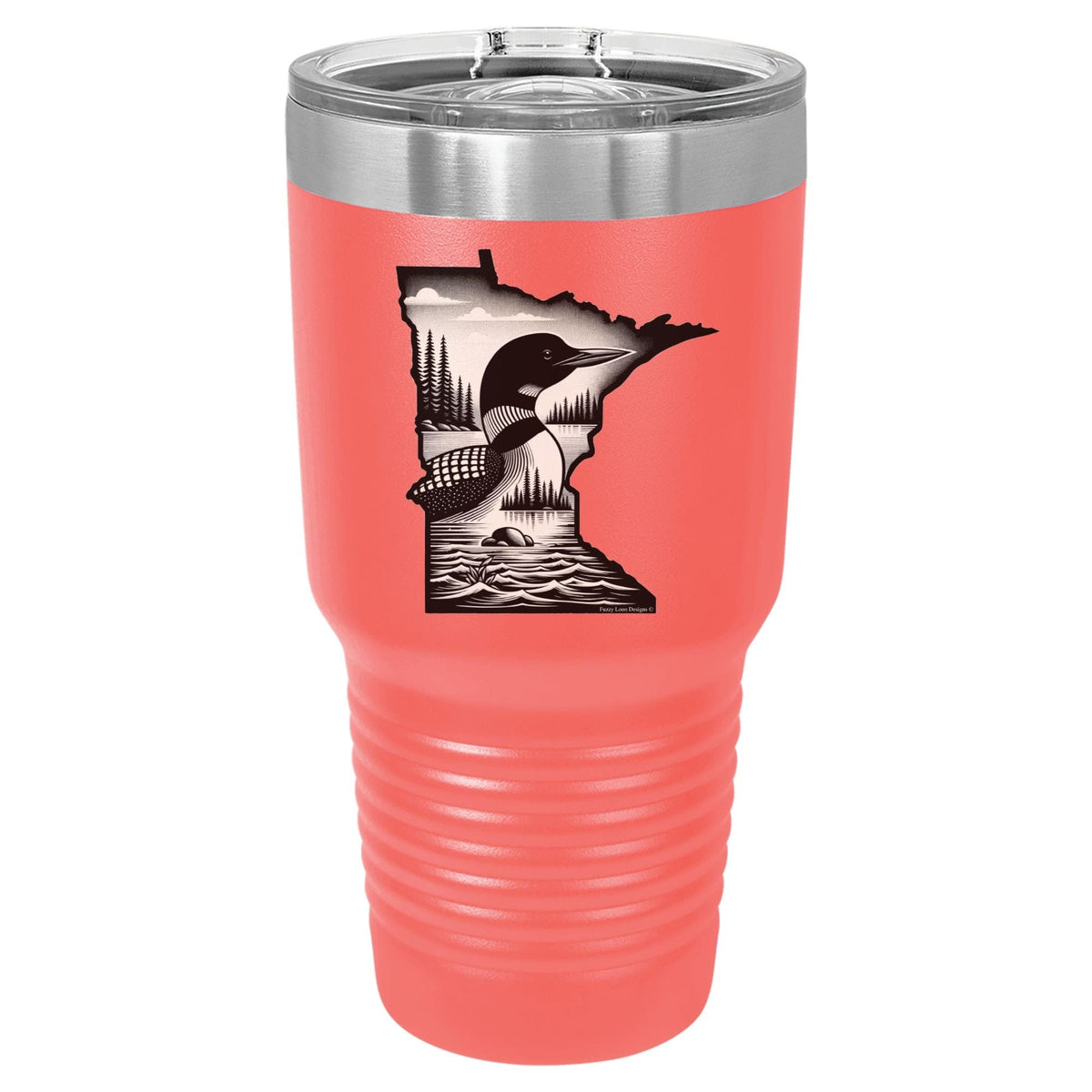 Minnesota Loon Logo | Polar Camel Tumbler