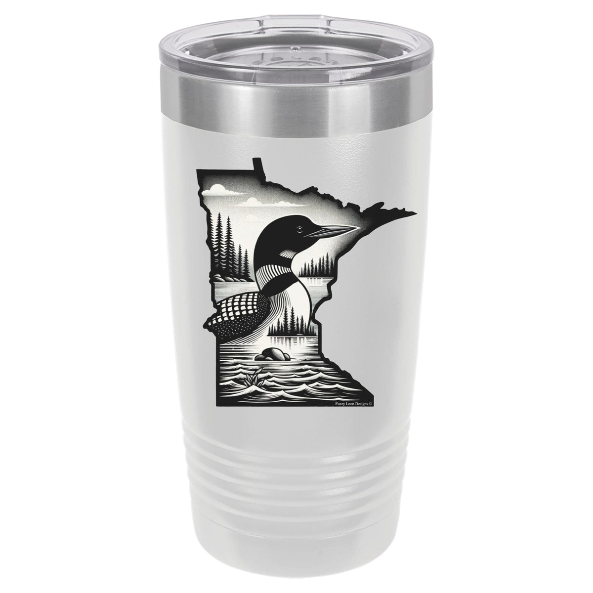 Minnesota Loon Logo | Polar Camel Tumbler