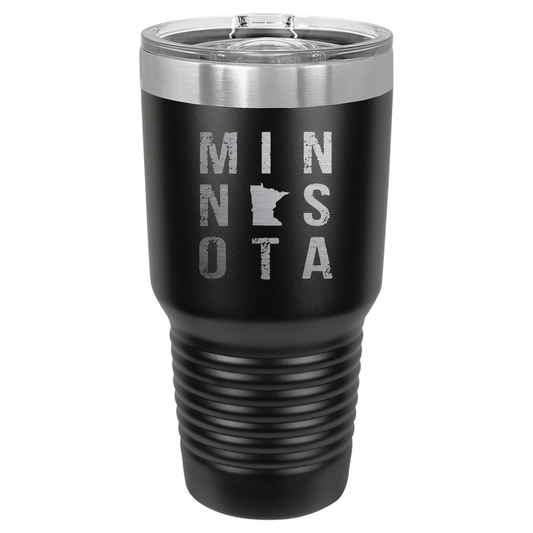 Minnesota Square Design | Polar Camel Tumbler