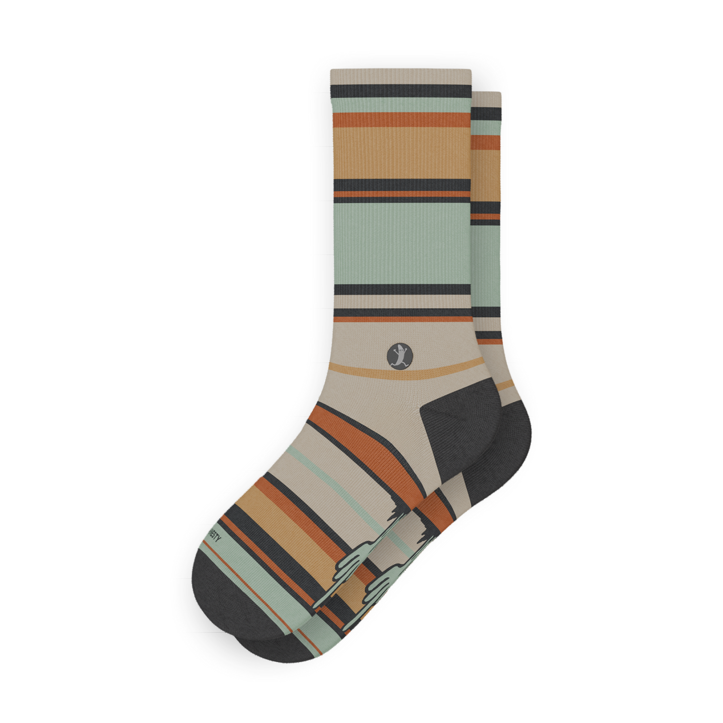 The Mirage | Cactus Heel Hammock™ Crew Socks