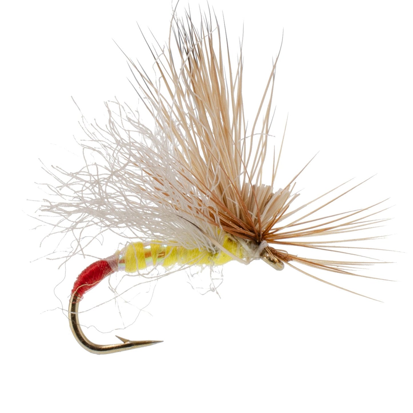3 Pack Yellow Sally Missing Link Stonefly Flies Hook Size 14
