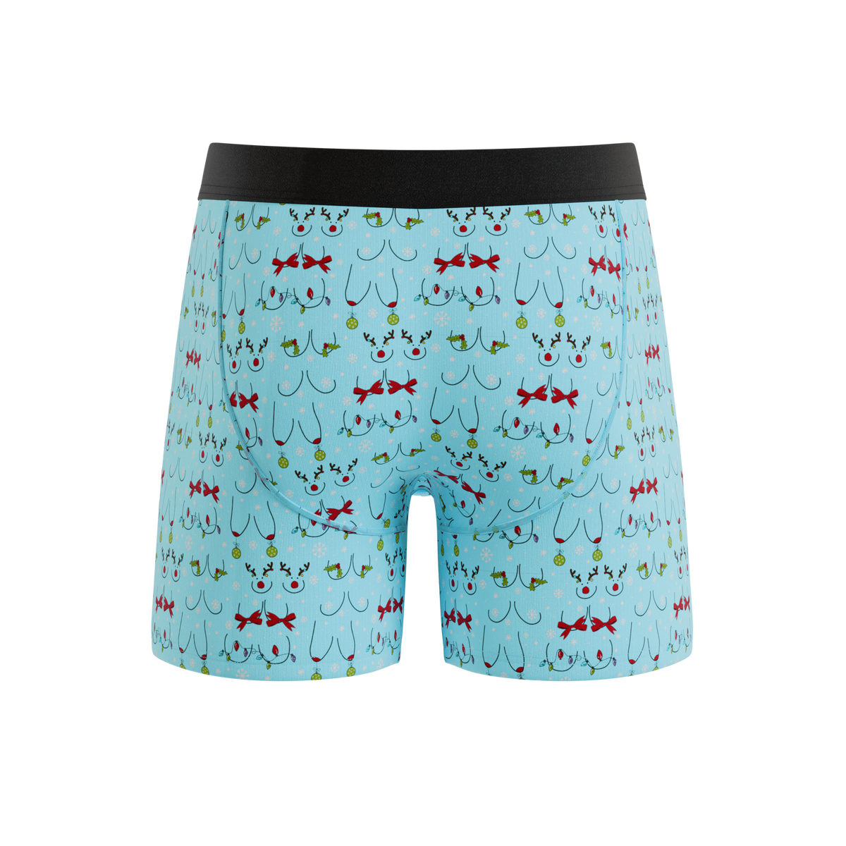 The Mistletots | Christmas Bust Ball Hammock® Pouch Underwear With Fly