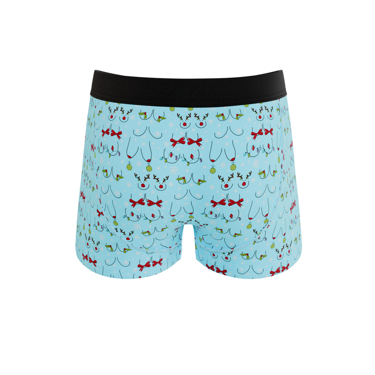 The Mistletits | Christmas Bust Ball Hammock® Pouch Trunks Underwear