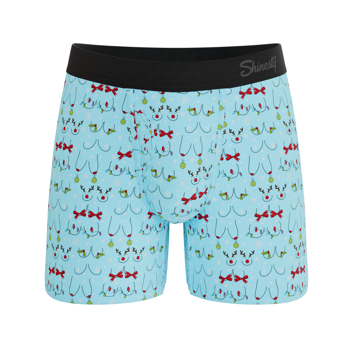 The Mistletots | Christmas Bust Ball Hammock® Pouch Underwear With Fly