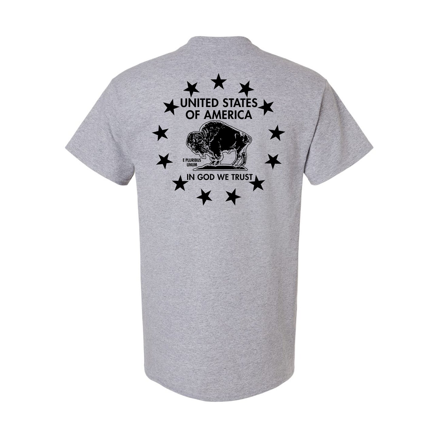 American Buffalo - God We Trust - Longsleeve T-Shirts