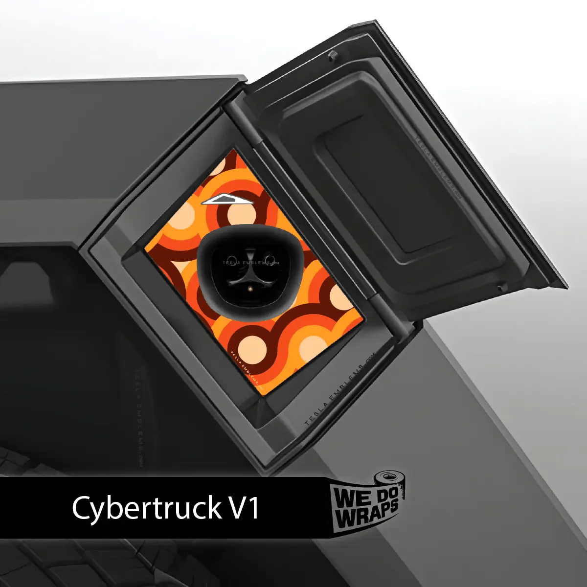 Mod About You Tesla Charge Port Wrap | Cybertruck