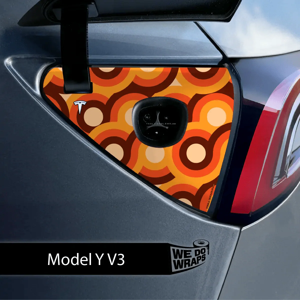Mod About You Tesla Charge Port Wrap | Model Y
