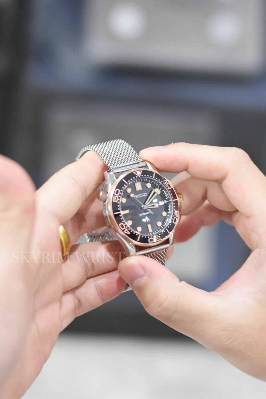 Mod Seamaster VII Rose Gold