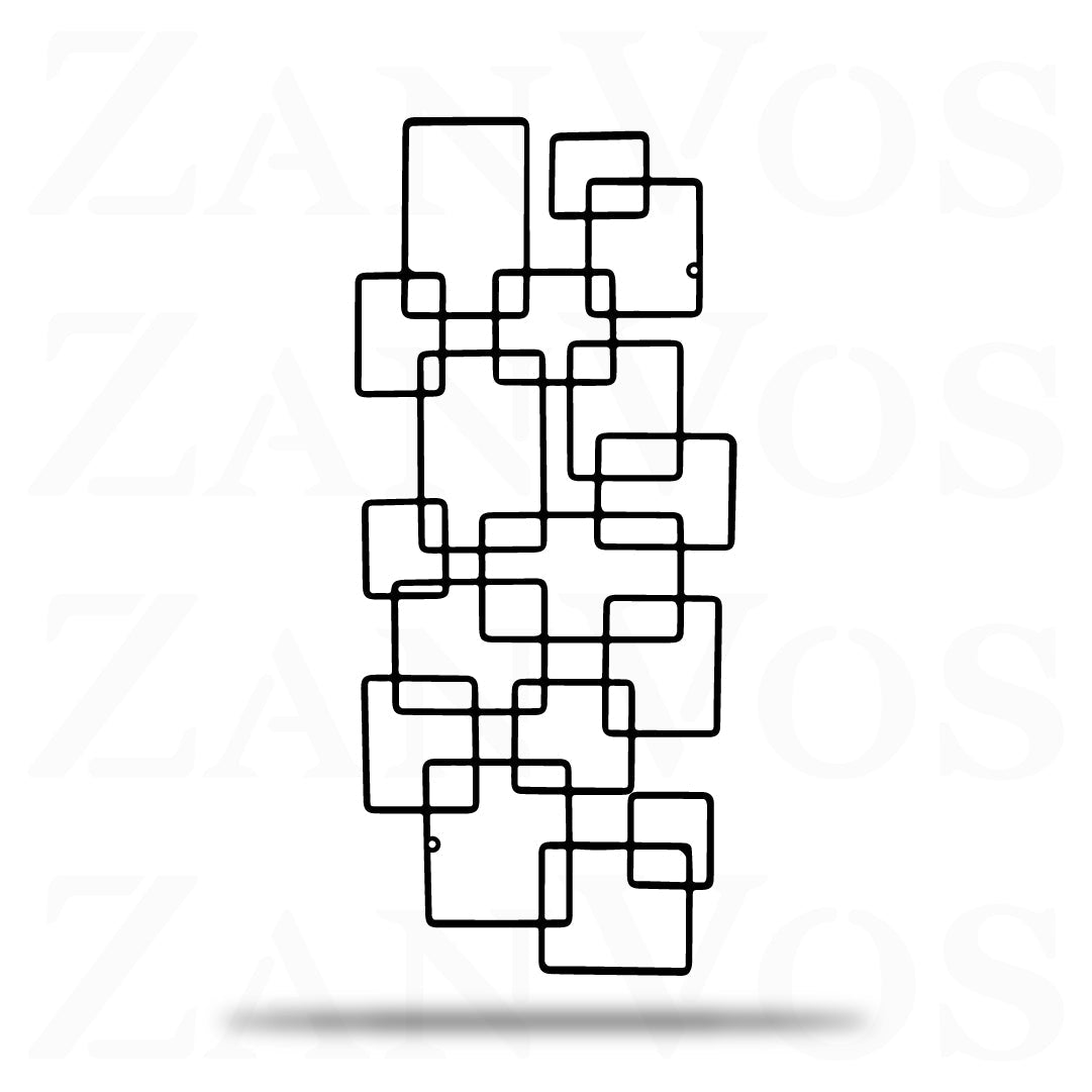 Modern Abstract Metal Wall Art