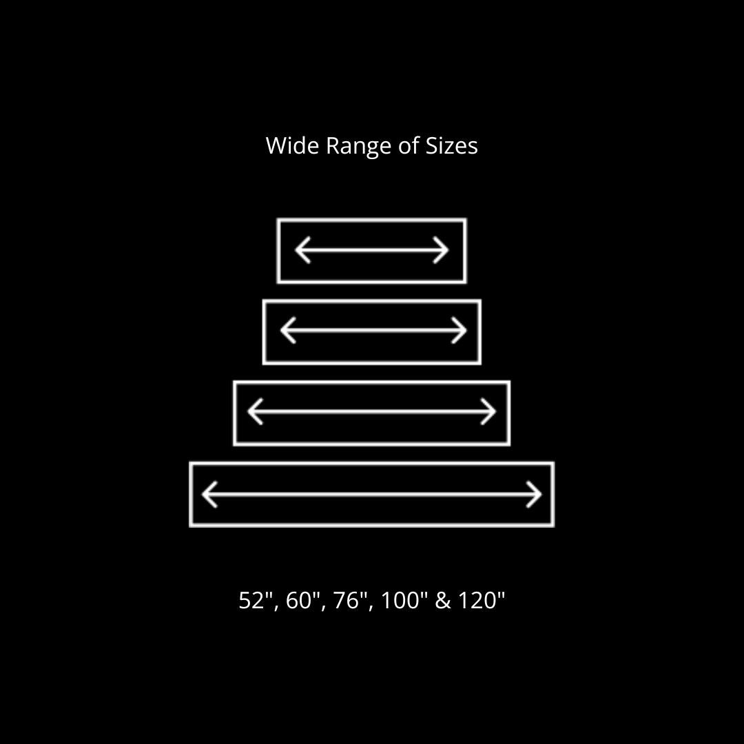 Modern Flames Orion Multi Built-In/Wall Mounted Smart Virtual Electric Fireplace with Real Flame Effect