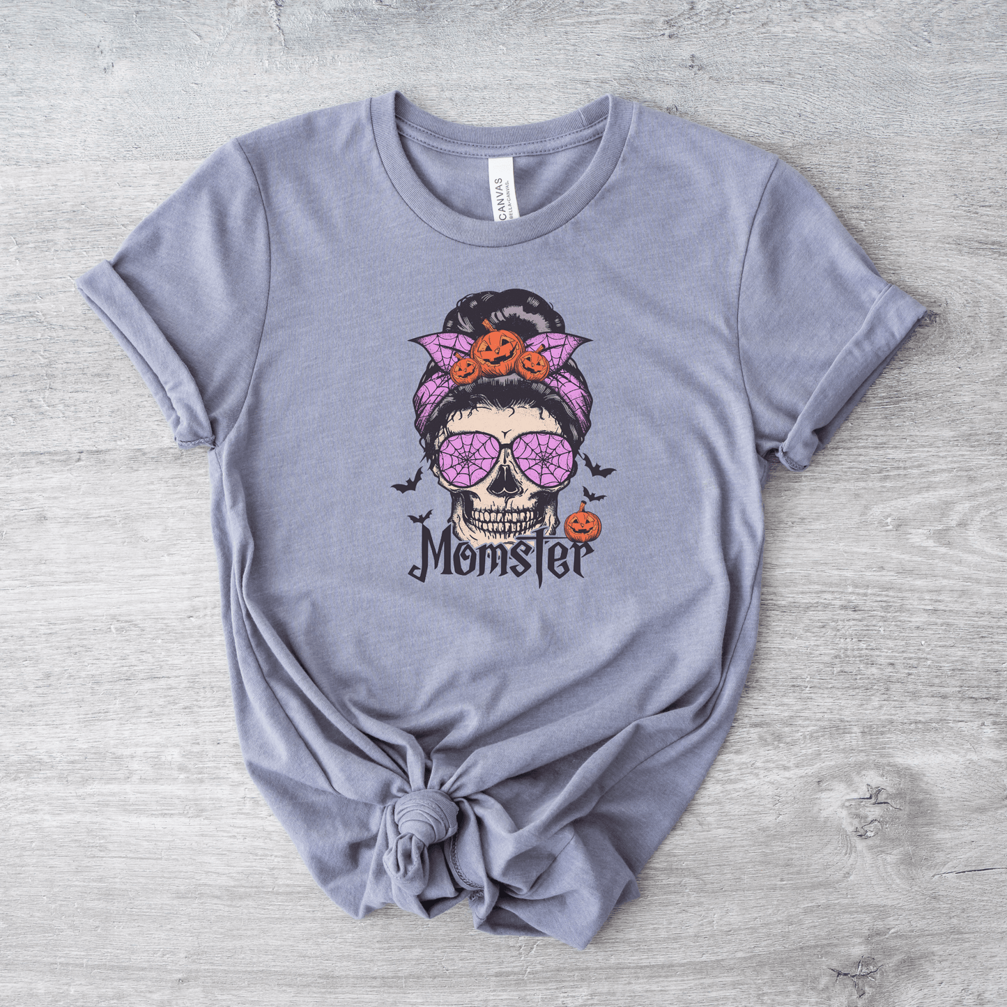Momster Skeleton Halloween T-Shirt