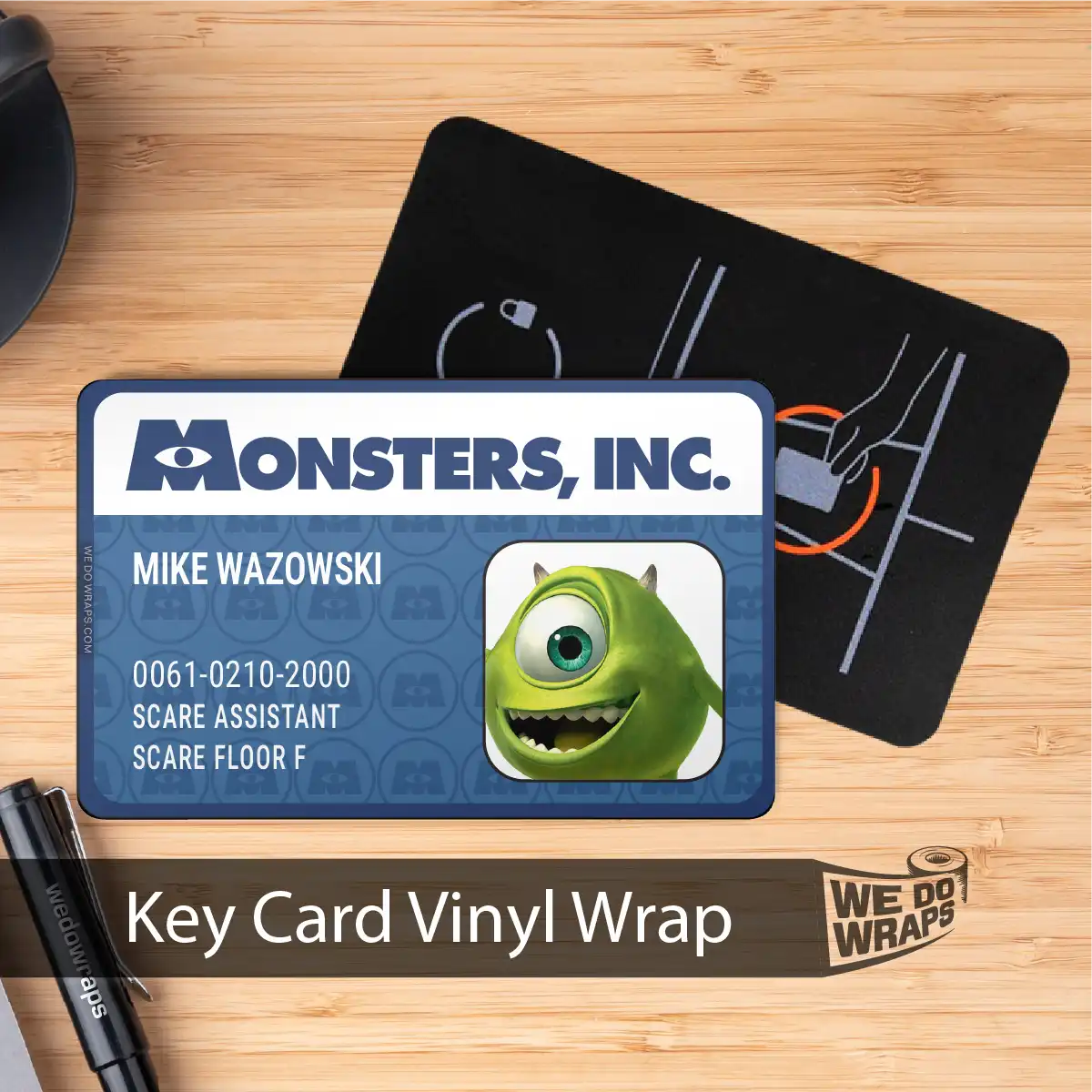 Mike's Monsters, Inc. Scare ID | NFC Key Card Wrap
