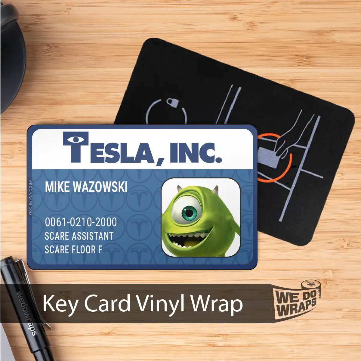 Mike's Monsters, Inc. Scare ID | NFC Key Card Wrap