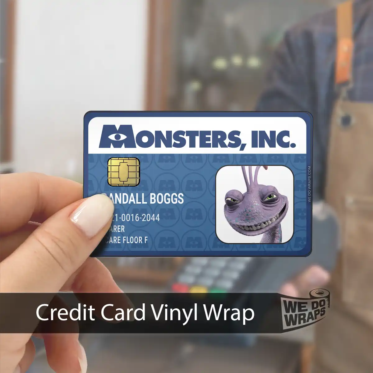 Randall's Monsters, Inc. Scare ID | NFC Key Card Wrap