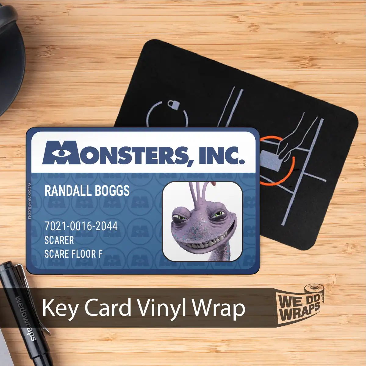 Randall's Monsters, Inc. Scare ID | NFC Key Card Wrap