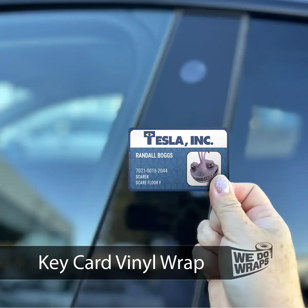 Randall's Monsters, Inc. Scare ID | NFC Key Card Wrap