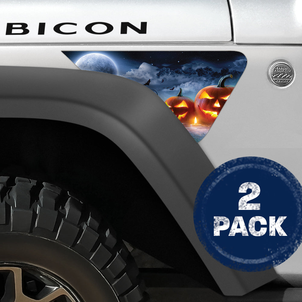 Moon Rising 2pc Vinyl Fender Decal