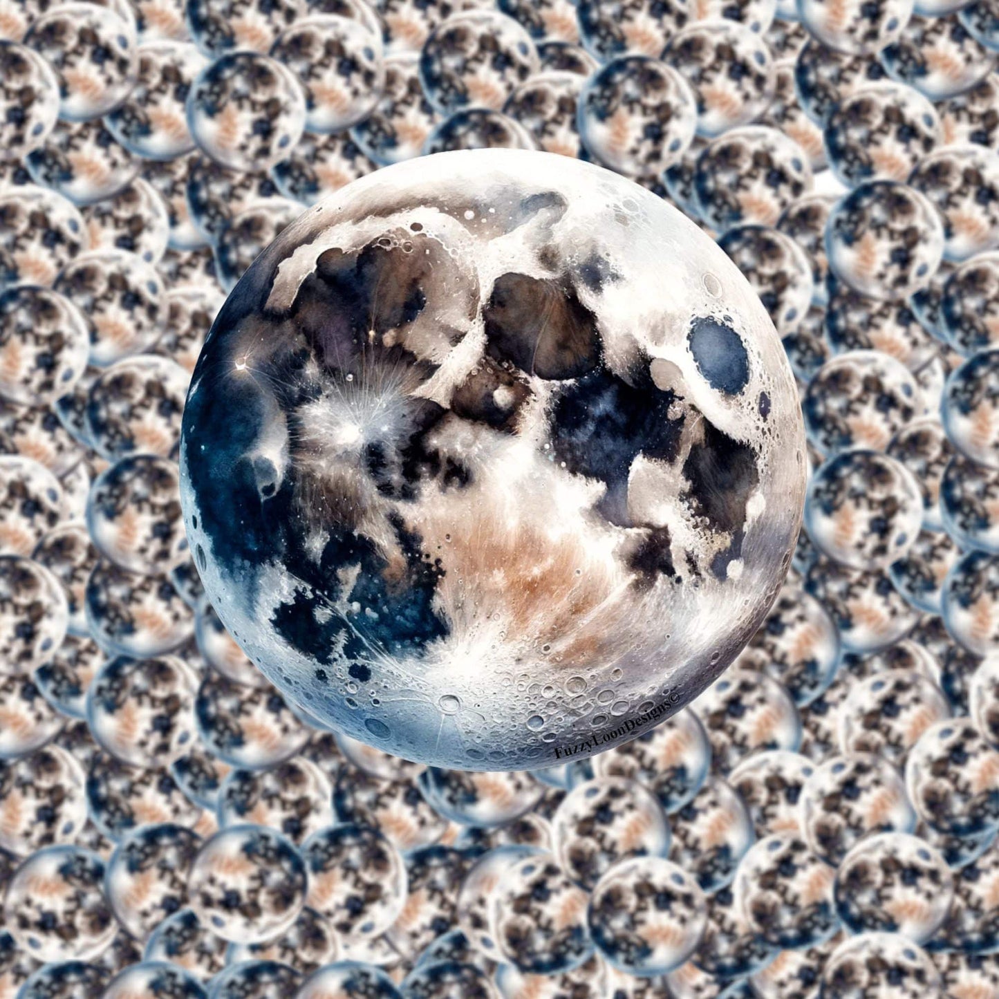 Moon Sticker