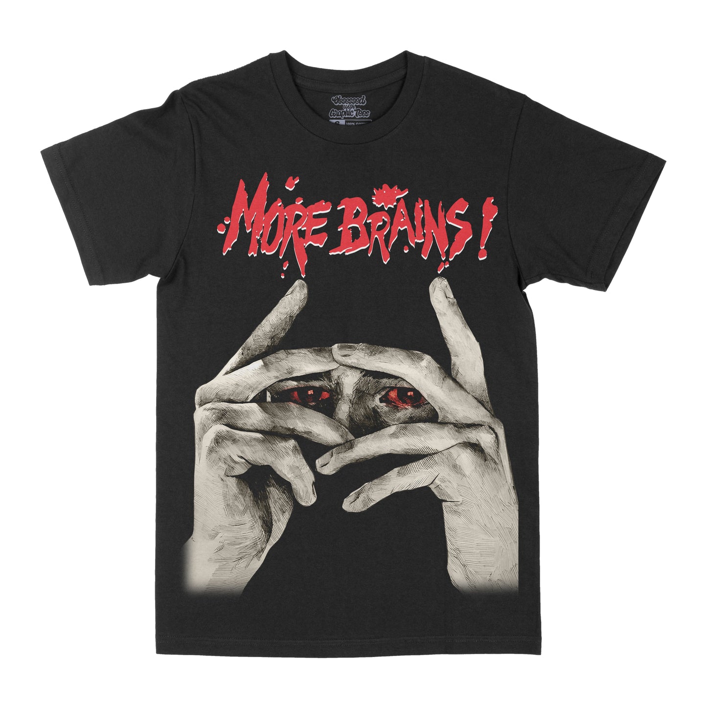 More Brains Graphic Tee