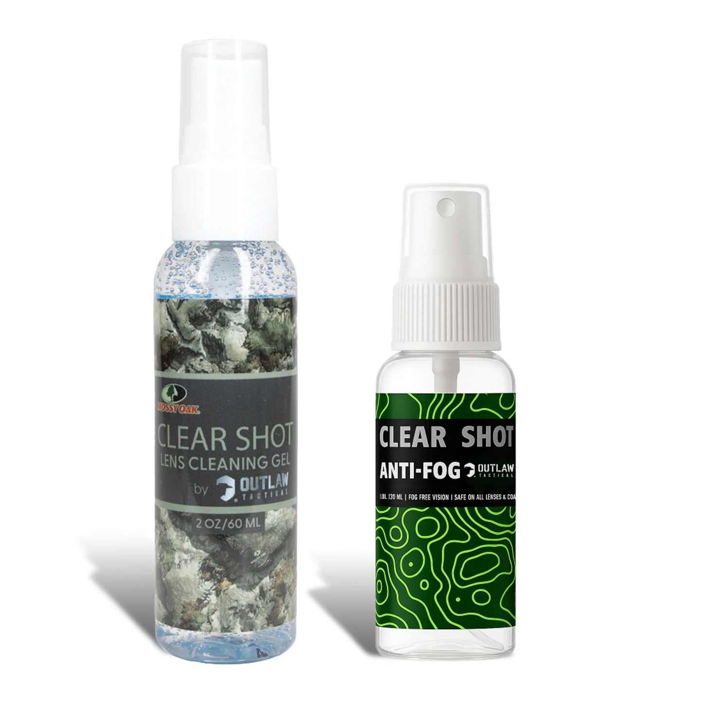 Mossy Oak ClearShot Lens Cleaner Spray & Anti-Fog Solution
