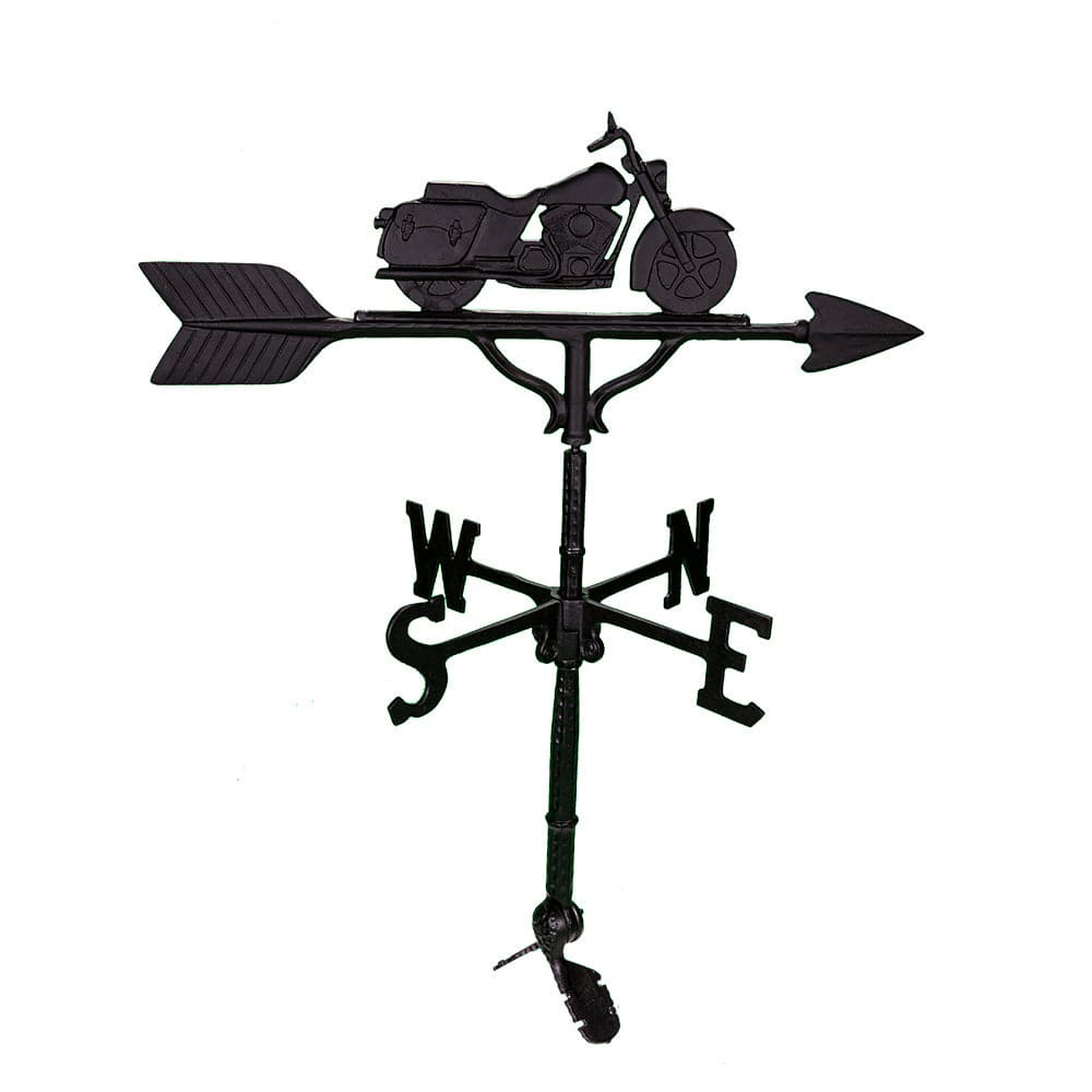 Motorcycle 32" Weathervane | Patriot Forged in the USA