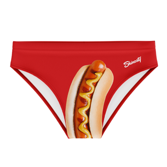 The Mouthful | Hot Dog Ball Hammock® Pouch Swim Briefs
