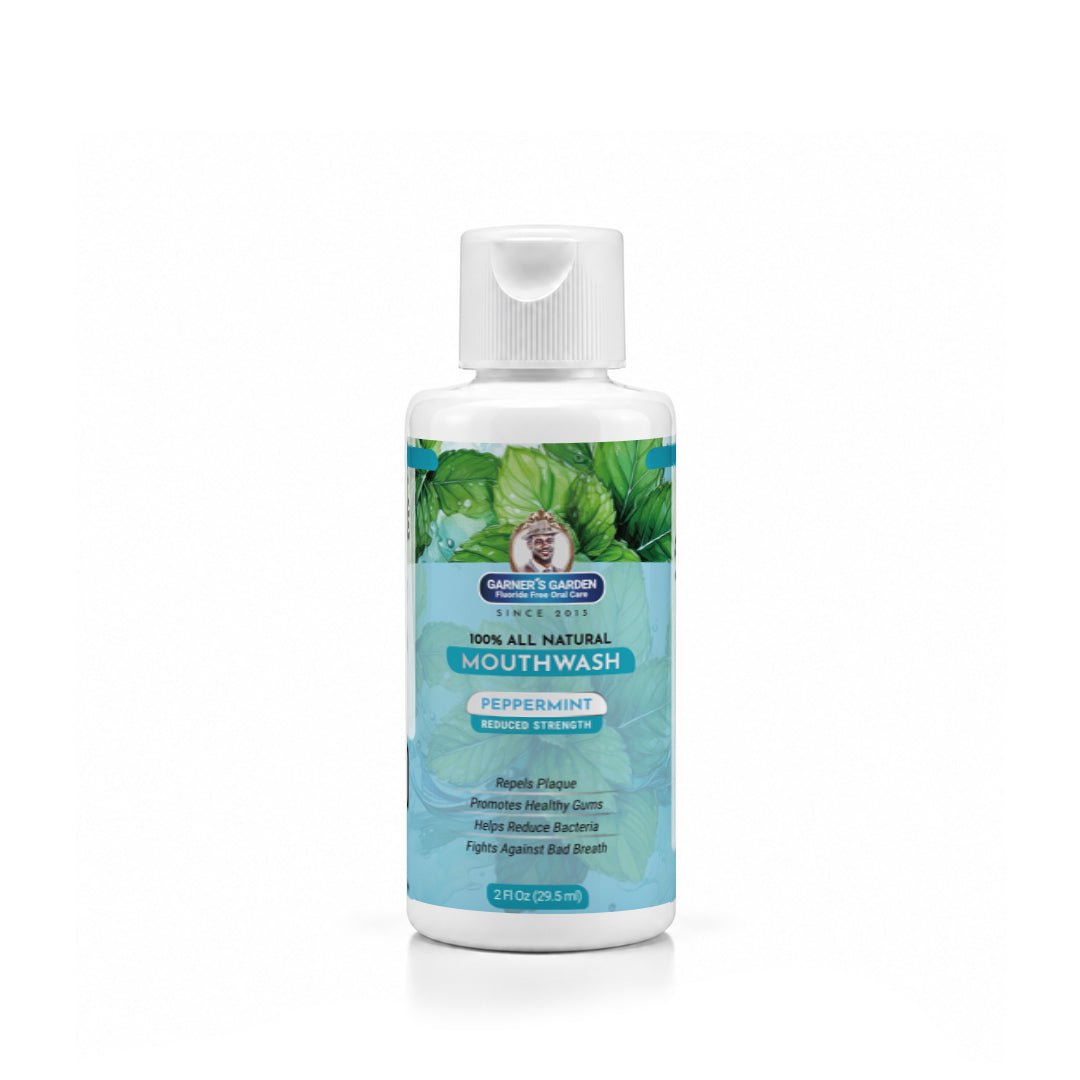 Travel Sized - Natural Mouthwash | H2O2 | Fluoride Free