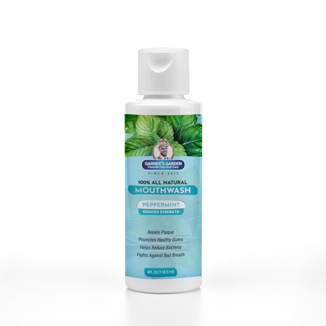 Travel Sized - Natural Mouthwash | H2O2 | Fluoride Free