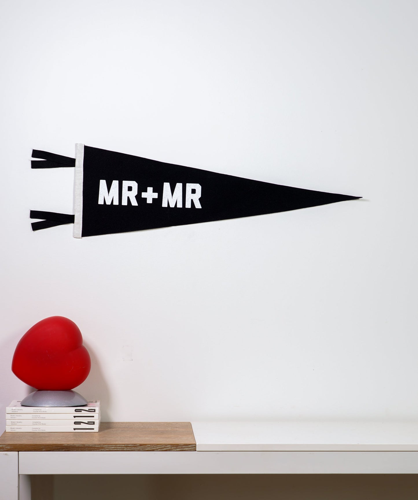 Mr + Mr Wedding Pennant