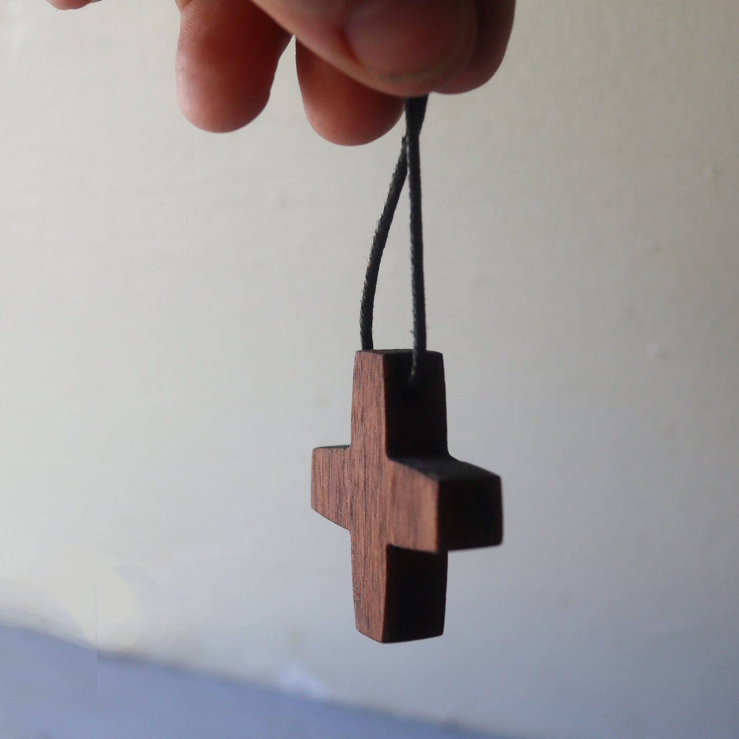 Walnut Cross Necklaces