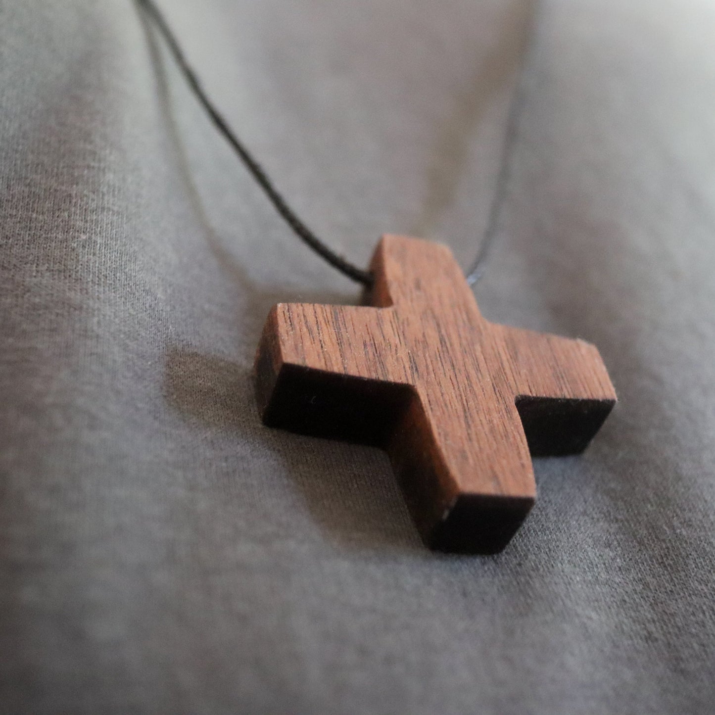Walnut Cross Necklaces