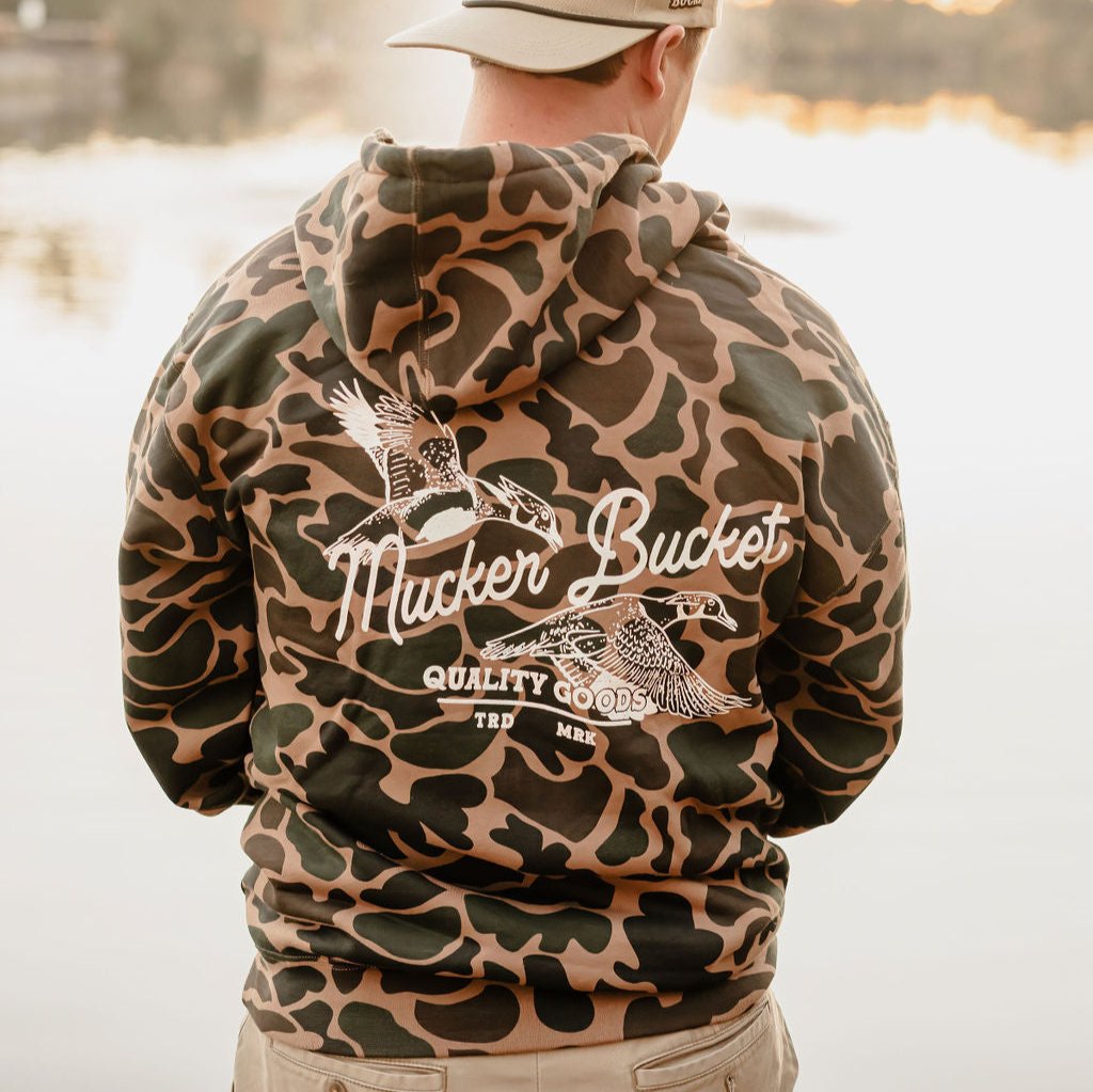 Wood Ducks Premium Duck Camo Hoodie