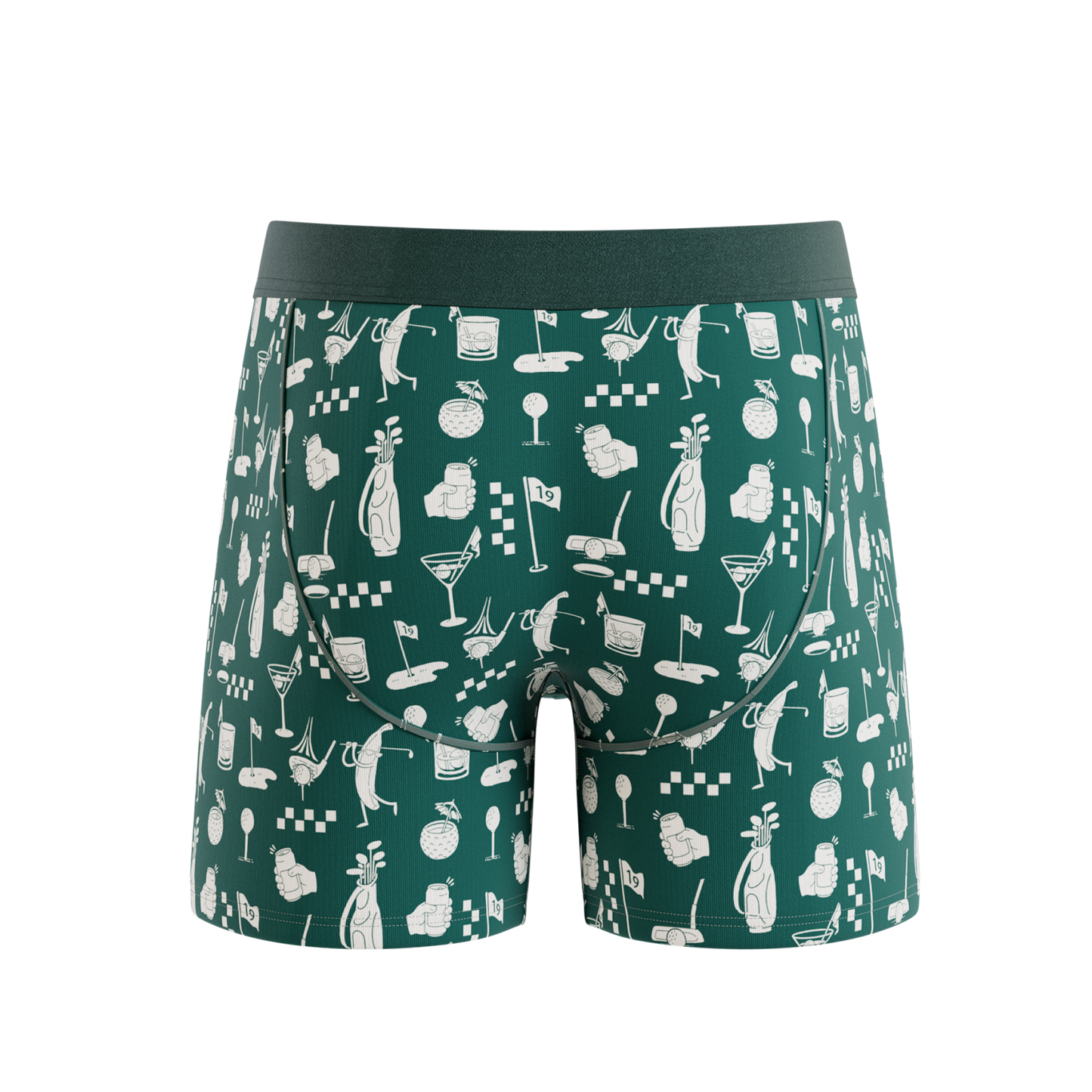 The Mulligan | Green Golf Ball Hammock® Pouch Underwear