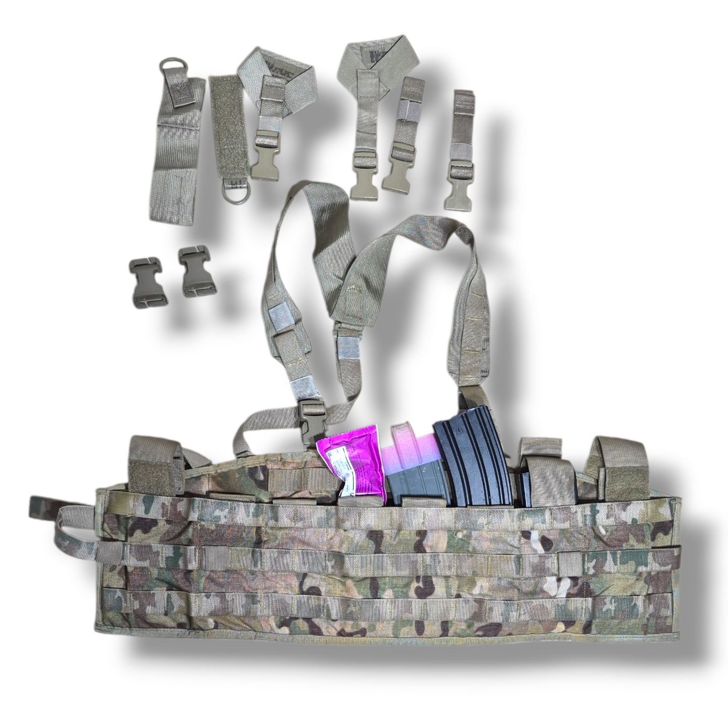 USGI OCP SCORPION MULTICAM MOLLE TAP VEST TACTICAL ASSAULT PANEL NSN: 8465-01-641-8924 TAPS