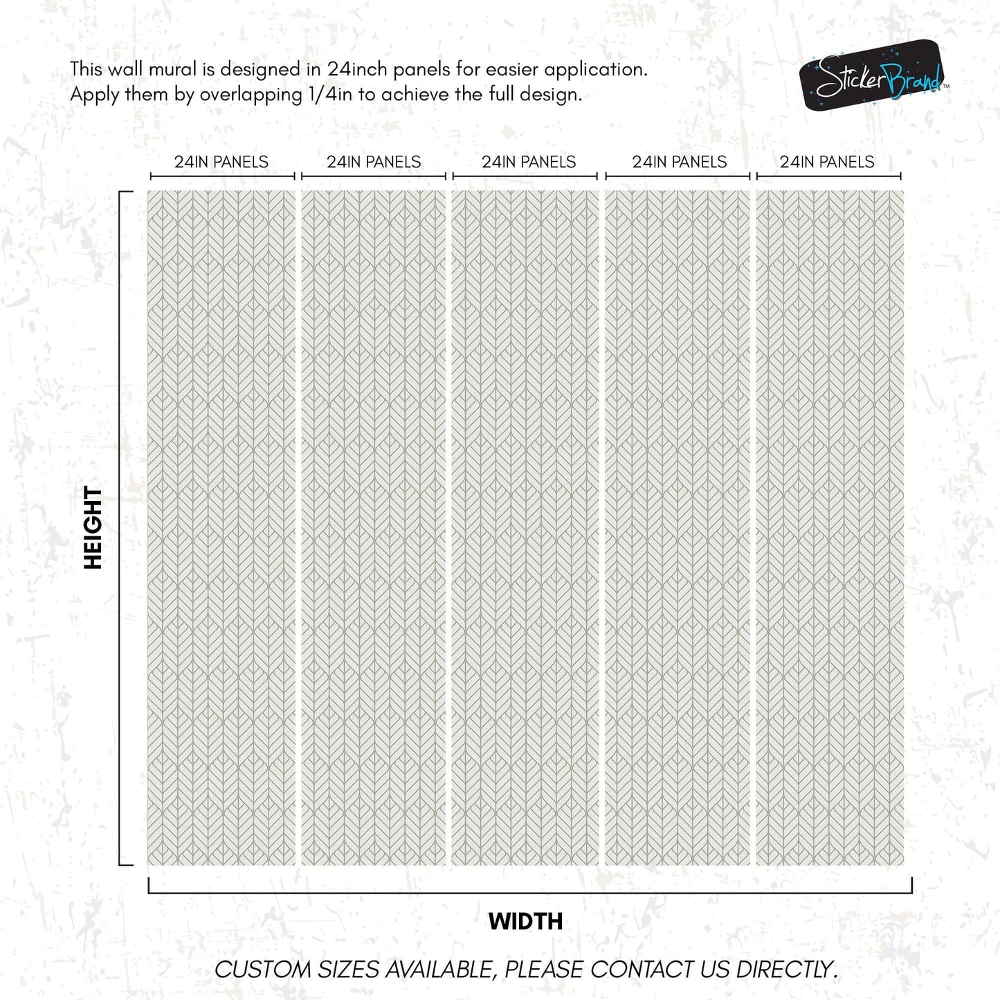 Modern Lines Wallpaper. Geometric Shape Motif Pattern. #6674