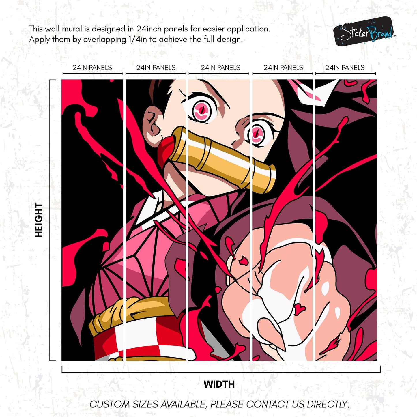 Slayer Gang of Demons Wall Decal Sticker. #A1015