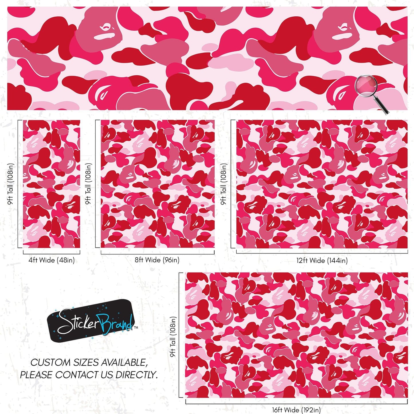 Bape Camo Wallpaper Mural. Pink Camo Streetwear Hype Beast Aesthetics. #6835