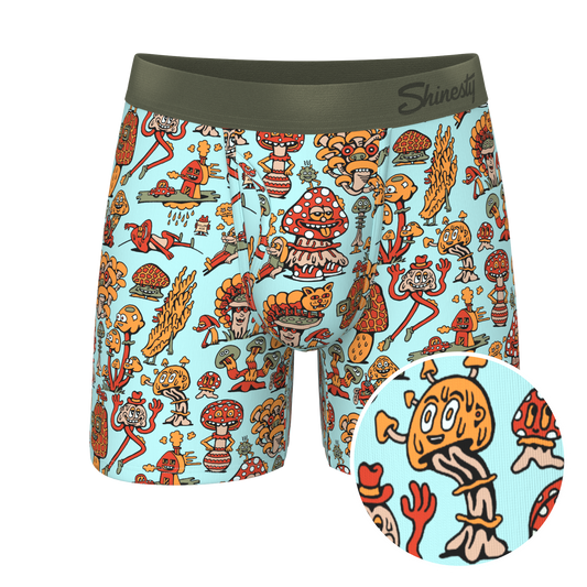 The Mushroom Friends | Shinesty x Killer Acid Ball Hammock® Pouch Underwear With Fly