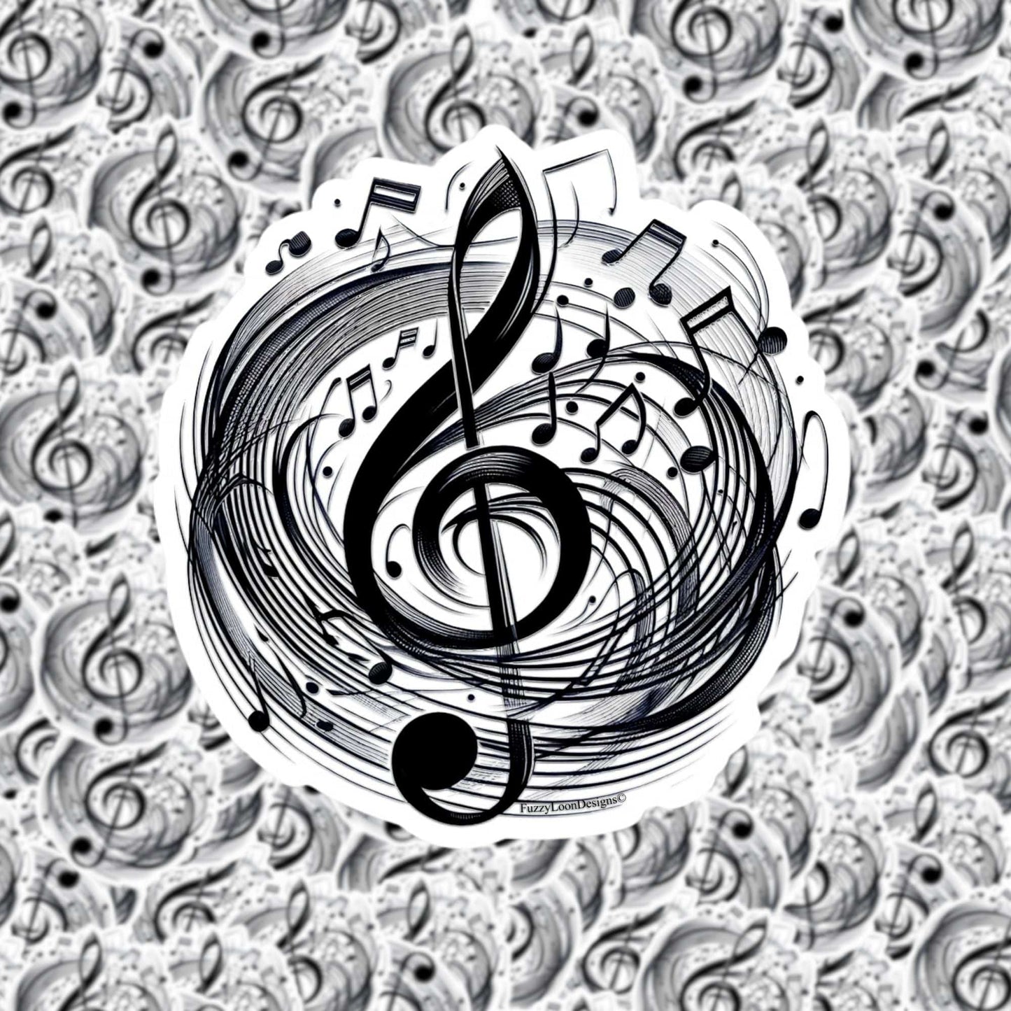 Music Notes Sticker