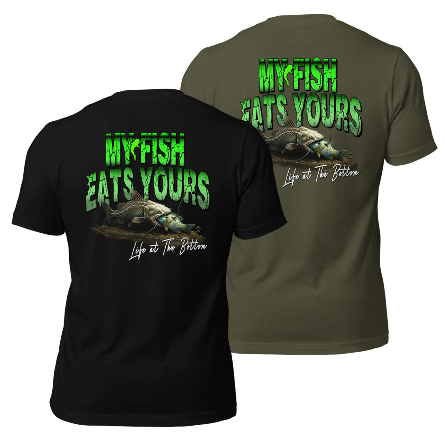 LIMITED Edition "MY FISH EATS YOURS" Tee-Shirts