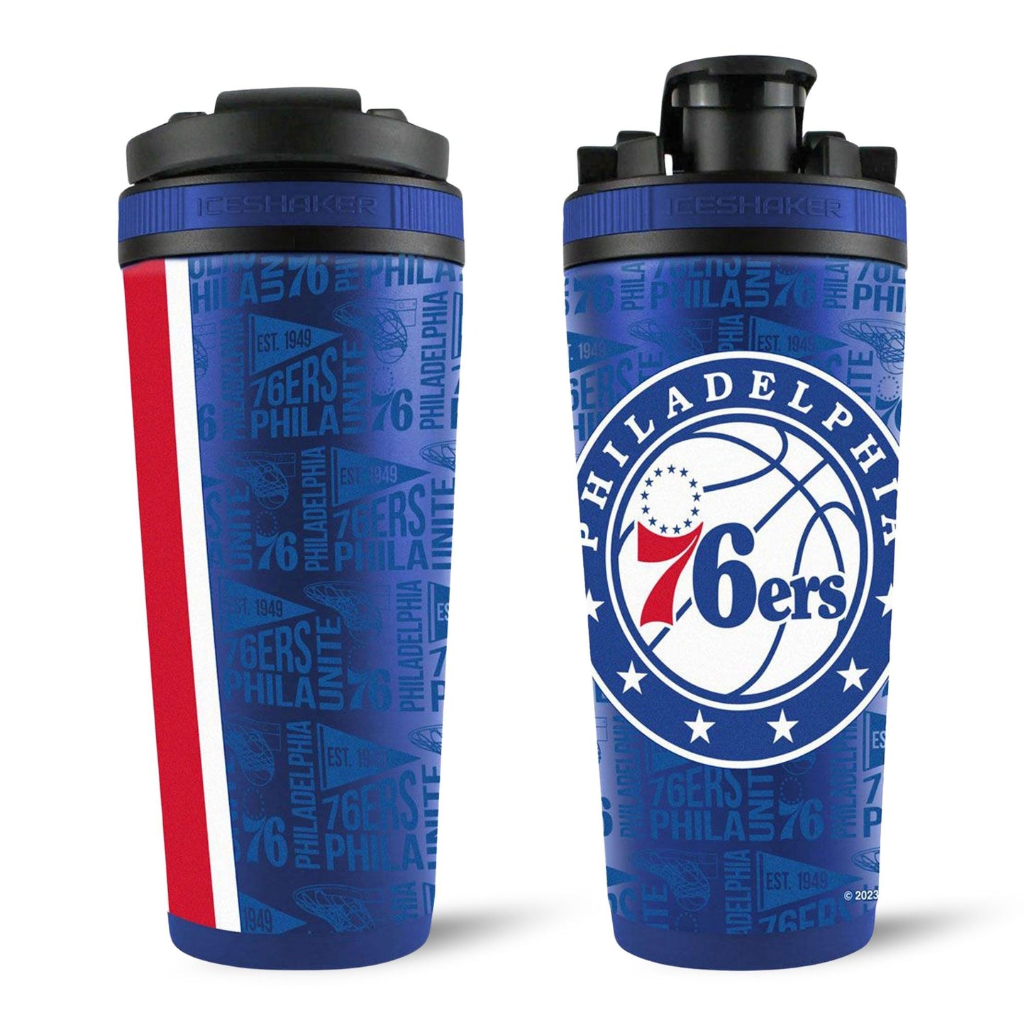 Officially Licensed Philadelphia 76ers 4D Ice Shaker