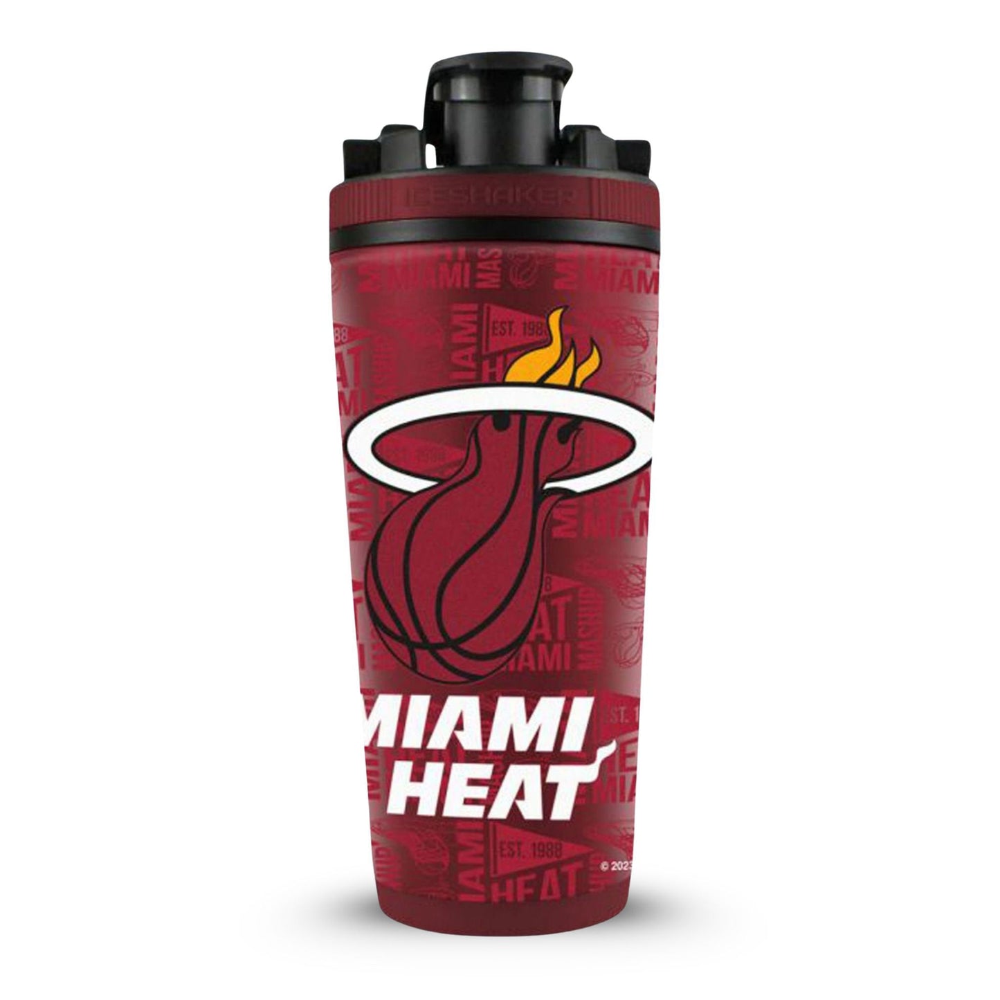 Officially Licensed Miami Heat 26oz Ice Shaker